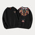 butterfly sweatshirt, embroidered sweatshirt, harajuku style, kawaii fashion, aesthetic sweatshirt, streetwear sweatshirt, y2k fashion, unisex pullover, cozy streetwear, japanese streetwear, soft fleece sweatshirt, cute embroidered top, oversized sweatshirt, pastel sweatshirt, trendy streetwear